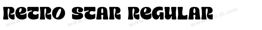 Retro Star Regular字体转换